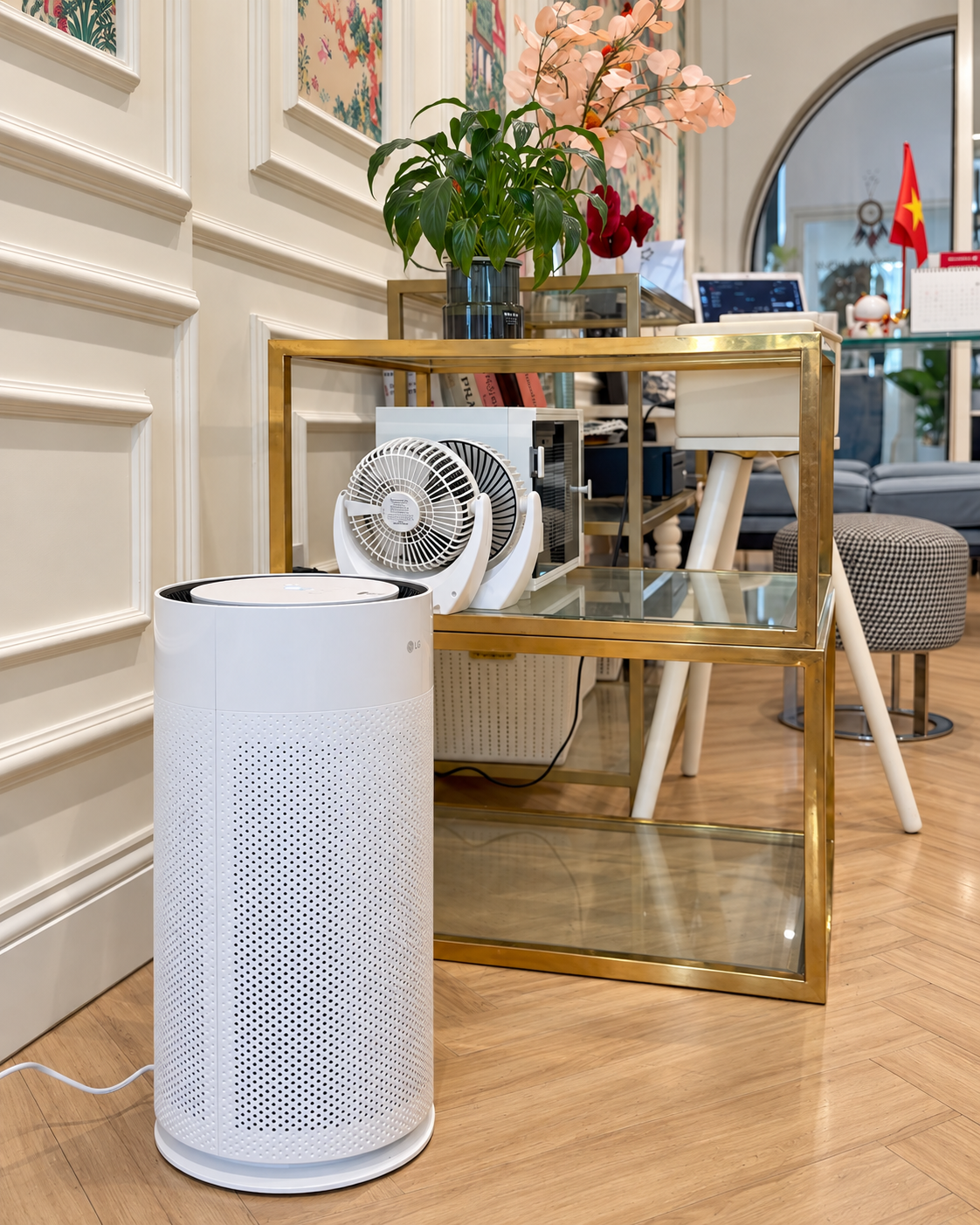 Air purifier inside Linh Lan Waxing